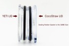 2 Pack Replacement Lid For Yeti Ozark Trail 30 Oz Slide Closing Straw Vacuum