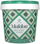 Maldon Salt  Sea Salt Flakes  20 Oz 570 G  Resealable Tub     Kosher  Natural     