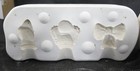 Nowell Slip Mold  1657 Shenandoah Pine Toppers  3 In Mold  1  Angel   Bow santa