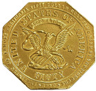 1922 Gold 22k Sacramento California Days Of  49 Celebration  50 Souvenir Slug 