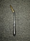 Antique Bombilla Yerba Mate Tea Straw 18k Gold Silver Industria Argentina Alpaca