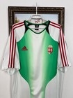 Vintage Adidas Hungary Football Shirt Soccer Jersey Trikot Mens Rare Size Xl