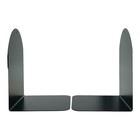 4 Sets Universal 7  Bookends Magnetic Black Book Ends For Shelves  scuffs 