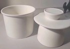 Simple White Porcelain Butter Keeper    Jar   Butter Bell By Home-x