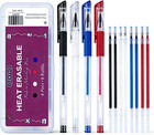 Heat Erasable Fabric Marking Pens 4 Pens   8 Refills  No Ghost