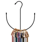 1 Pc Stainless Steel Belt Hanger Multi Hook Organizer For Ties  Scarves   Belts