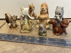 Look          Squirrels   Wade England   Ceramic Clay Porcelain Squirrel Trinket