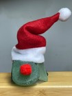 Authentic Pacific Ocean Genuine Sea Glass Holiday Gnome Beach Glass Xmas Decor