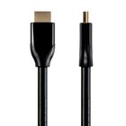 2x 6ft Hdmi Cable Cord Hdtv 4k 60hz Hdr 1080p 3d Bluray Ps4 Xbox Ethernet Black