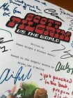Scott Pilgrim Vs  The World Script Signed- Autograph Reprints- 140 Pages Long