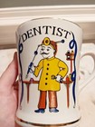 Vintage Antique Porcelain Occupation Mug Dentist Dental Office 4 