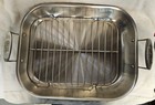 Extra Large All-clad Stainless Roasting Pan With Trivit