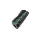 Rare Antique Green And Black Bodom African Trade Bead-ghana