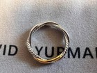 New davld yurmansterling silver 925 18k Gold Ring  Size Us 8