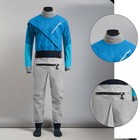 New Men 3-layer Waterproof Fabric Drysuit With Latex On Neck
