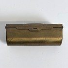 Vintage Brass Lipstick Holder With Mirror 1930-40s