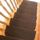 13pc Stair Treads Carpet Mats Step Staircase Non Slip Home Protection Cover Pads