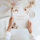 Beautiful Boho Wedding Planner Book And Organizer - Enhance Excitement And Ma   