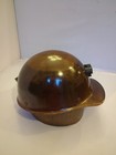 Vintage Msa Skullgard Cap Red Brown Hard Hat  1980s