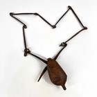 Dogon Brass And Stone Necklace Mali 33inch Sieber Collection