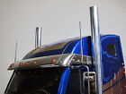 Pair Simulation Mirror Mount Cb Spring Metal Antenna Tamiya 1 14 R c King Hauler