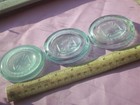For 1 Of 3 Blue Standard Size Mason s Cross Improved Glass Canning Jar Insert