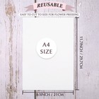 Blotting Paper 20 Sheets A4 Flower Press Absorbent Reusable Herbarium Craft Supp