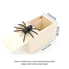The Original Hilarious Wooden Prank Spider Scare Box Trick Joke Toy For April Fo