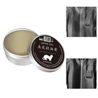 Natural Leather Cleaner Cream Leather Refurbishing Recoloring Balm With Mink Oil