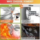 32 Inch Outdoor Fire Pit Ring 17   Taller High Heat 2 7x2 7x1 5ft  Silver 