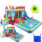 Inflatable Bounce House Large Jumper Castle Slide Bouncer Commercial W blower     