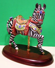 Lenox Zebra Carousel -- -- Horse Sculpture -- -- New In Box With Coa