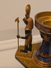Ancient Egyptian Statue Figurine Egypt Sculpture Decor Pharaoh God Resin Art