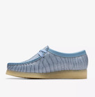 Premium Quality Danner Women s Wallabee  Powder Blue Crocodile New With Box
