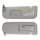 Left Driver Side Sun Visor Replacement Compatible With Gray left Driver 