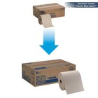 Pacific Blue Basic Recycled Hardwound Paper Towel Rolls  26301  Brown  6 Count