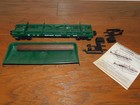 Vintage  Lionel Train Northern Pacific Unloading Flat Car Dump Coal Logs Freight
