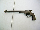 Antique 1930 Hubley Yanki Boy Toy Cap Gun 10 3 8  Cast Iron Star