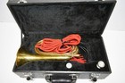 Vincent Bach 10hc Signal Trumpet 3-rolled Silver Plated W  Hard Case Used