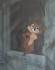 Original Production Cel Of Chip From Disney Tv  1950s 60s 