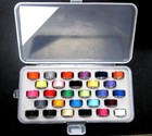 Set Of 2 - Bobbin Box Organizers - One W  28 Prewound Bobbins - Asst Colors 1465