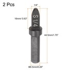 1 4  Swaging Tool Drill 0 26  Triangular Handle For Copper Aluminum Pipe 2pcs