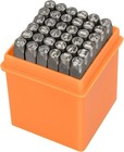 Metal Stamping Kit 3mm - 37 Pcs Letter   Number Punch Set With Heart Stamp