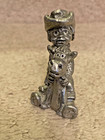 5 Mini Pewter Figures  Ricker Bartlett Sculptures  Detailed  Heavy    Adorable