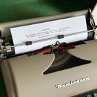 Remington Quiet-riter P-9-t Typewriter   Mid-century Usa   Original Case