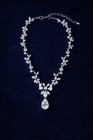 Wedding Jewelry Set- 4 Pieces- Necklace  Earrings And Hair Comb- By Swarovski