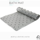 Bath Bliss Self-draining Bathmat Bathroom Tub shower Bath Mat Anti-slip Surface
