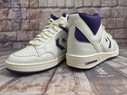 New Converse Weapon White Purple Men s 10 Mid Basketball Lakers Shoes