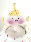1958 Holt Howard Pixie Jam N Jelly Condiment Jar W  Spoon  Ceramic  Orig Sticker