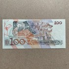 Teachers Day Gift Brazil 100 Cruzeiros On Cru Novos Banknote Currency Students